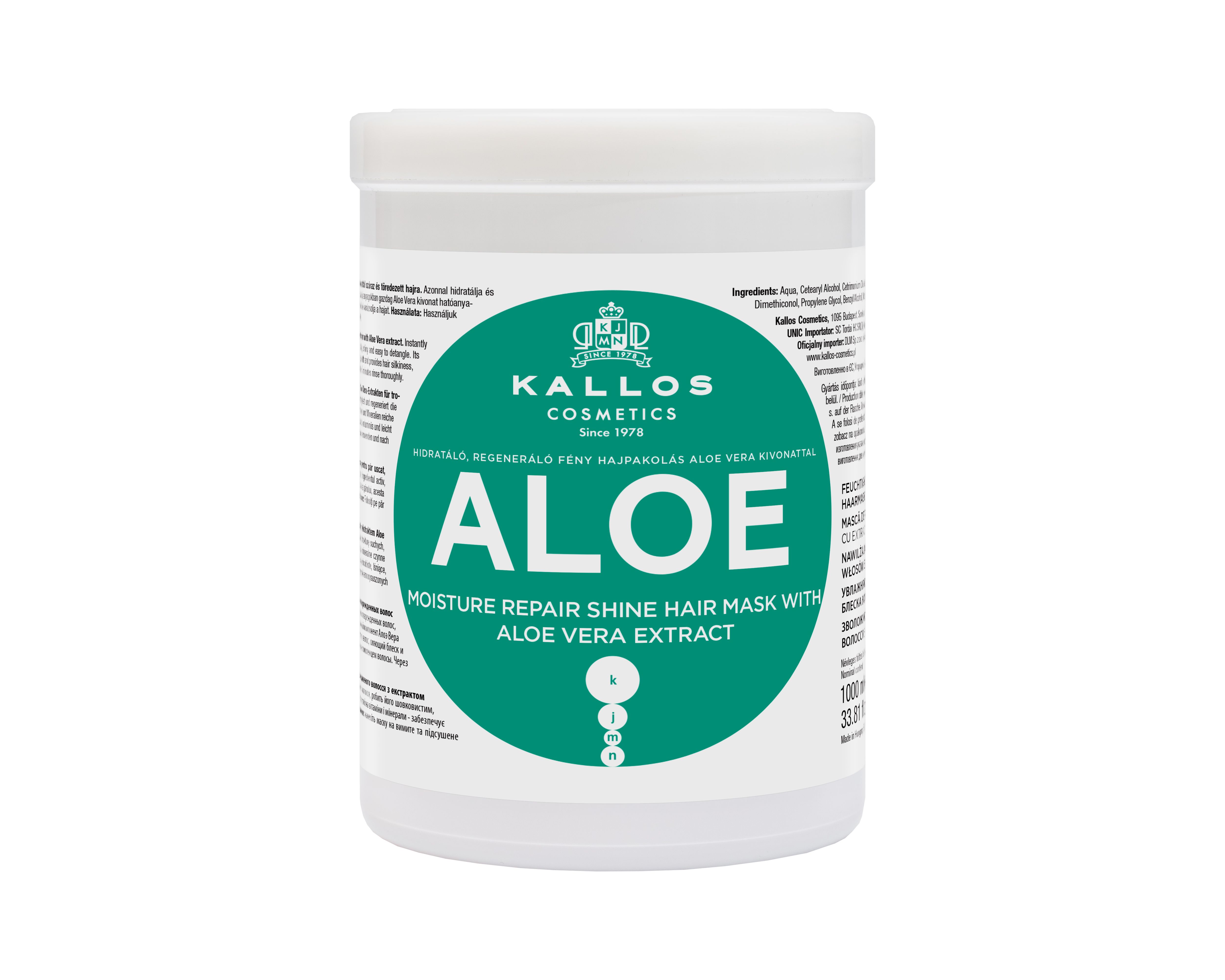 Vlasová maska s extraktom z aloe vera Vlasové masky