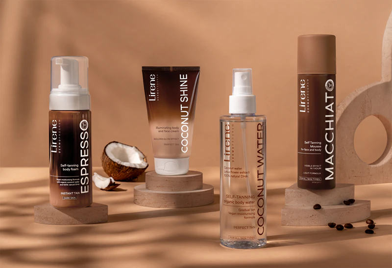Lirene Perfect Tan bronzing foam voor donkere huidtinten, voor gezicht en lichaam