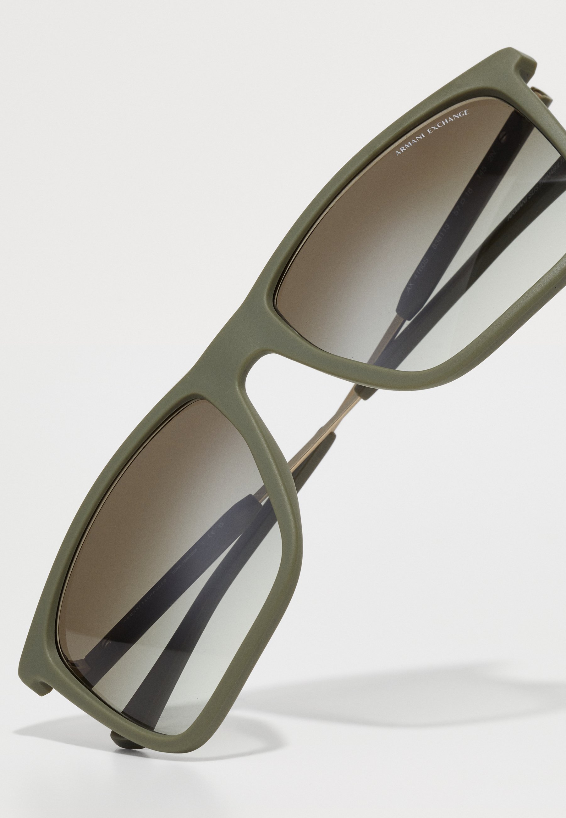 Armani Exchange Aurinkolasit - mattapintainen salvia