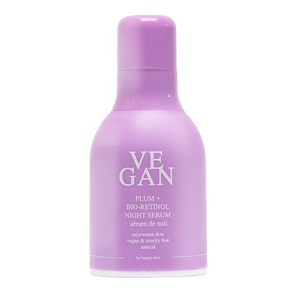 Siero notte vegano Happy Skin Plum + Bio-Retinol 30ml