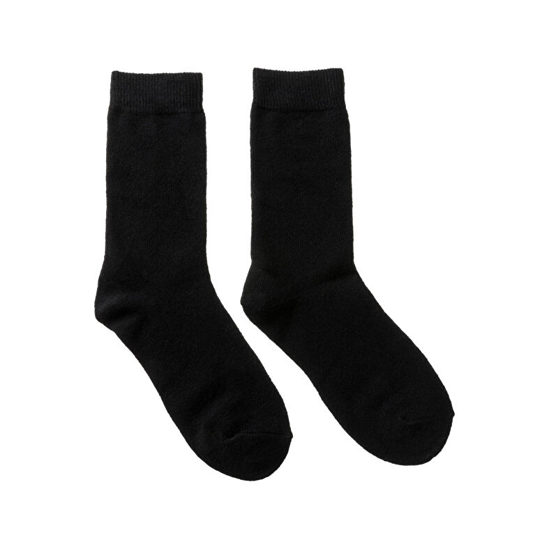 Calcetines y medias negras para mujer