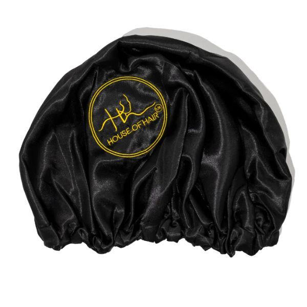House Of Hair UK zijden haarkapje - zwart
