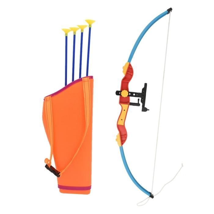 Juguete de actividades - Set de tiro con arco - 1 arco - 3 flechas - Multicolor