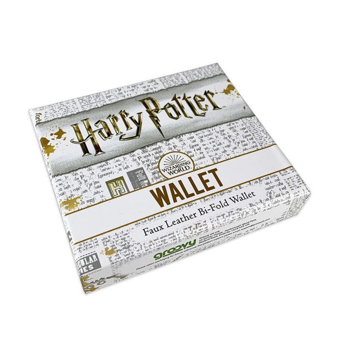 Wallet - HARRY POTTER - Slytherin - Black - Unisex - Soft
