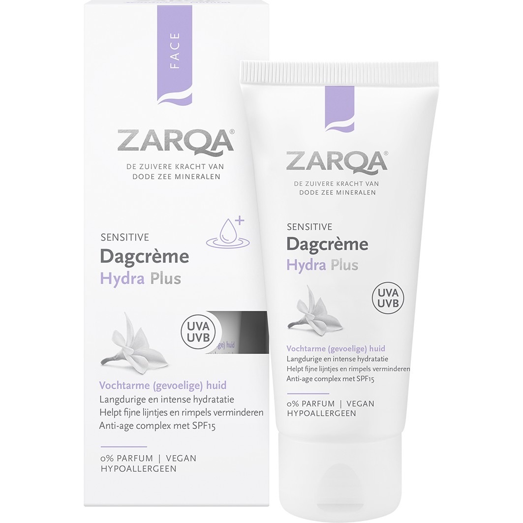 Denný krém ZARQA Hydra Plus SPF 15 - 50 ml
