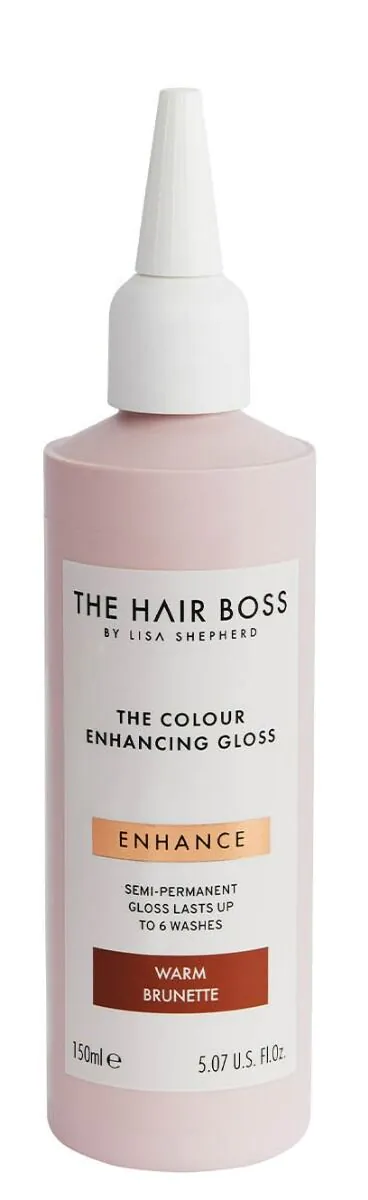 The Hair Boss Rozświetlacz podkreślający Ciepły Odcień Ciemnych Włosów
