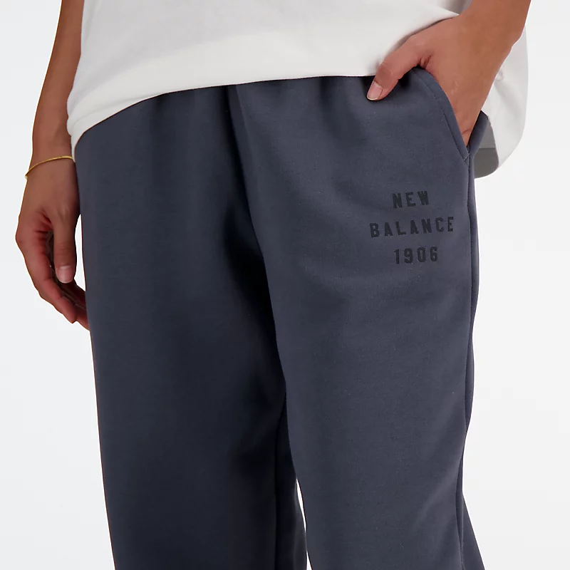 Calça Jogger Feminina Icon Collegiate Fleece – GRAFITE