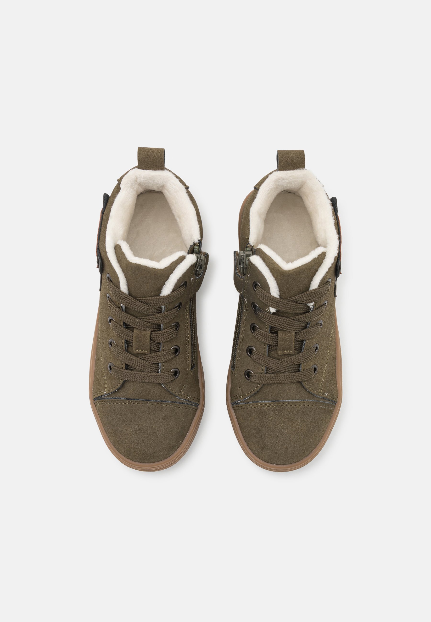 Friboo hoge sneakers - kaki