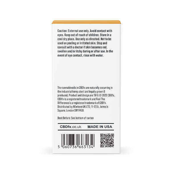 CBDfx Bálsamo en barra Fórmula calmante (Relajante) 750 mg de CBD | Salud | Superdrug
