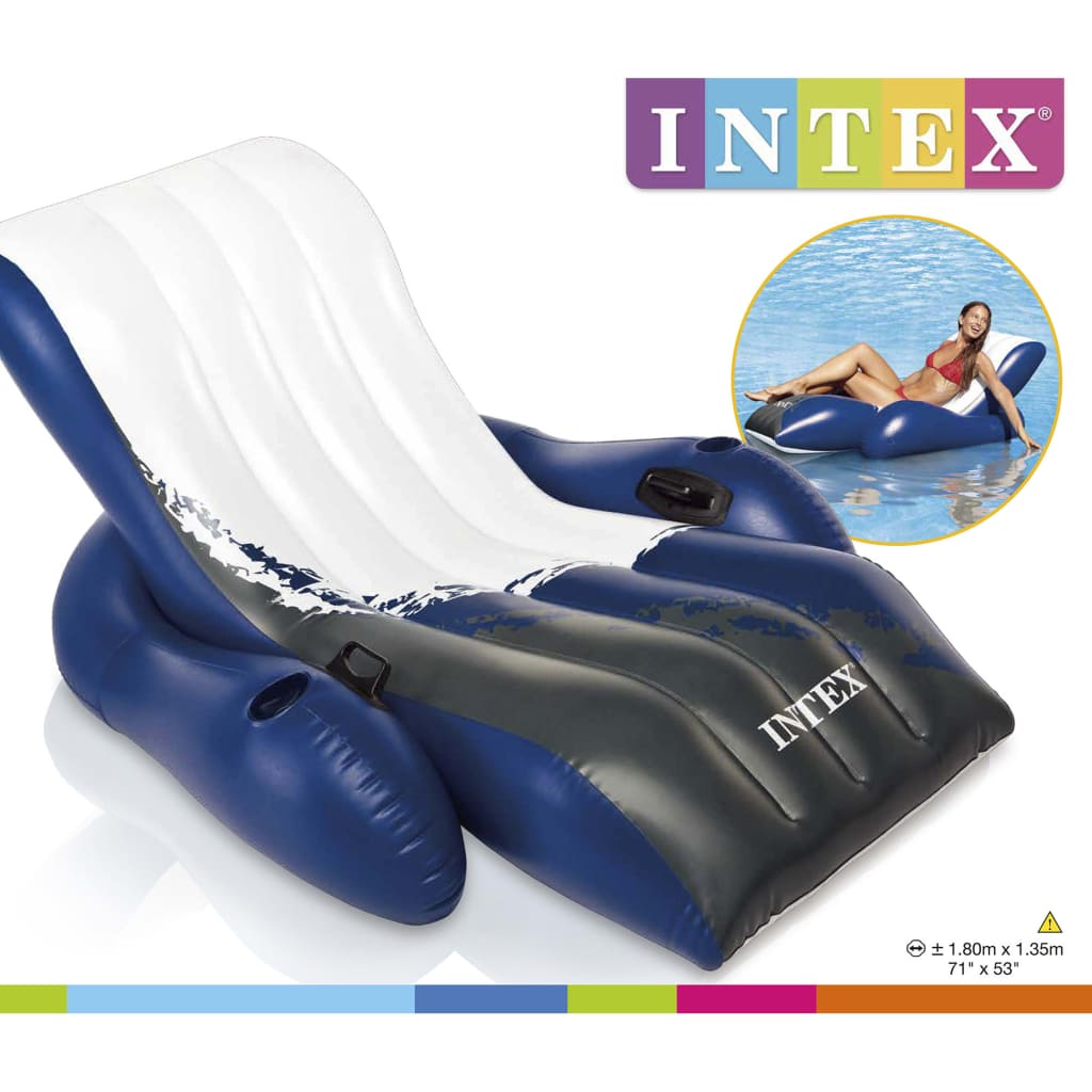 Napihljiva igrača za bazen Intex 180 x 135 cm