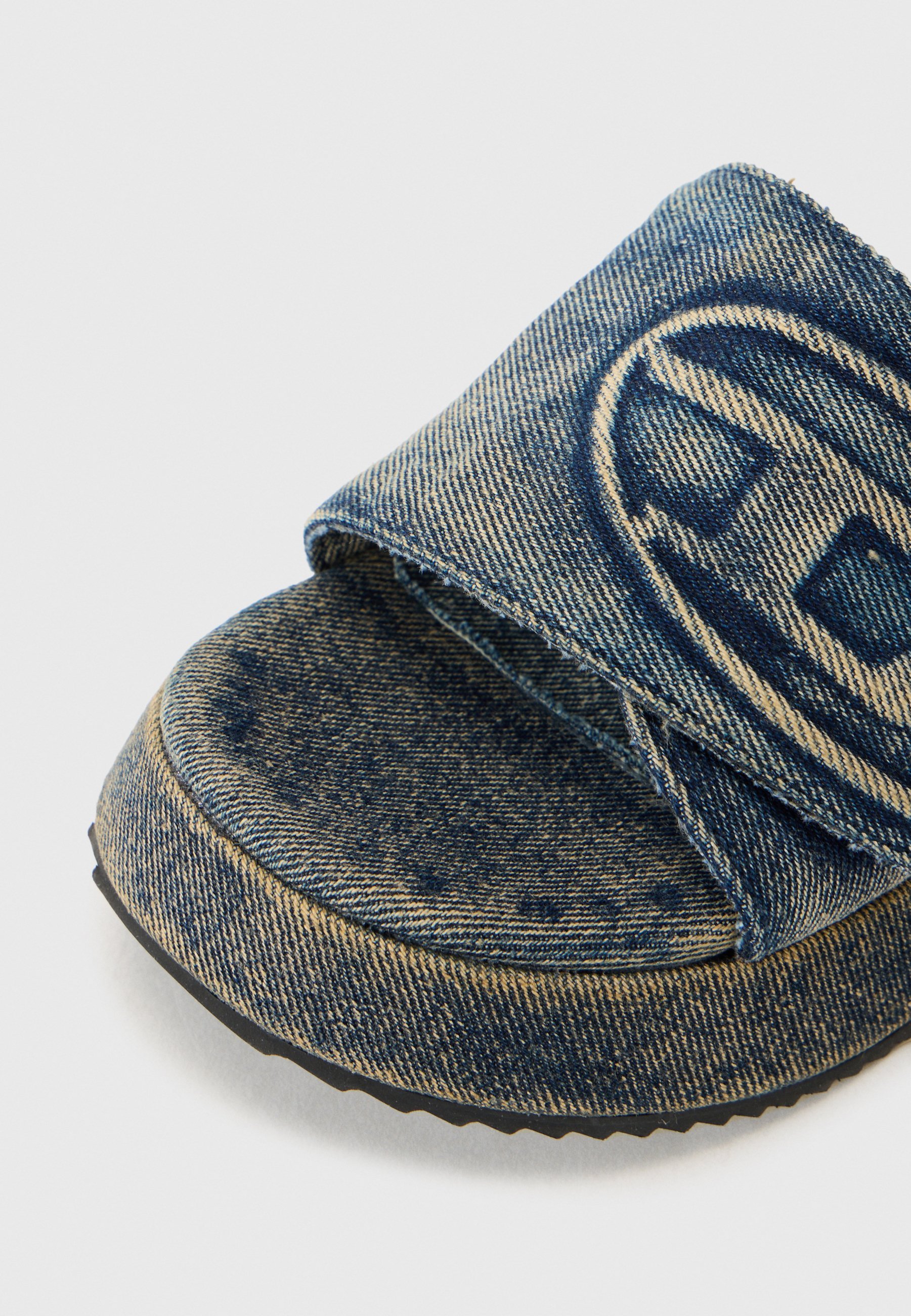 Diesel OVAL - Muiltjes met hak - blauw