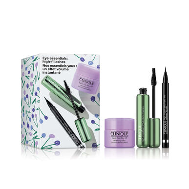 Clinique Eye Essentials High-Fi Lashes Pack set za ličenje oči z visokim učinkom 1 kos 1 kos