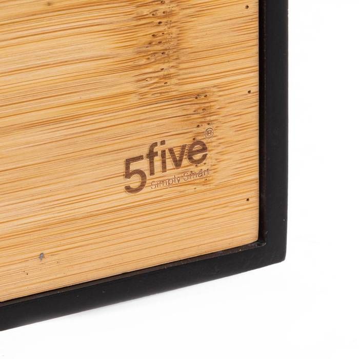Mueble de almacenamiento de bambú de 3 cajones 