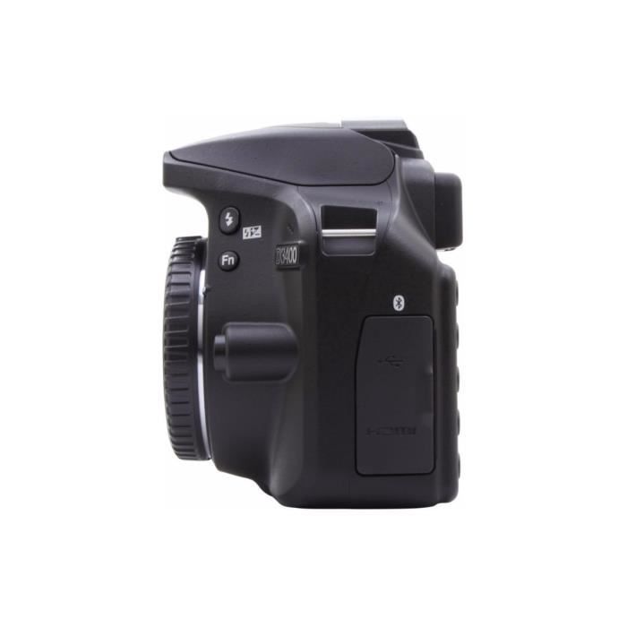 Fotocamera reflex digitale NIKON D3400 - Sensore da 24,2 MP - Bluetooth - Video Full HD