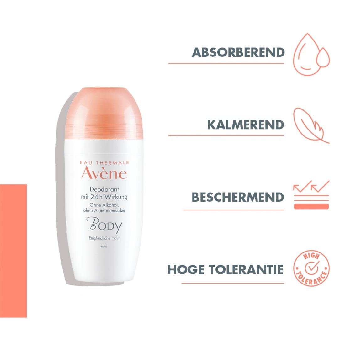 Avène Deodorant 24Hr Dezodorantas - 50 ml