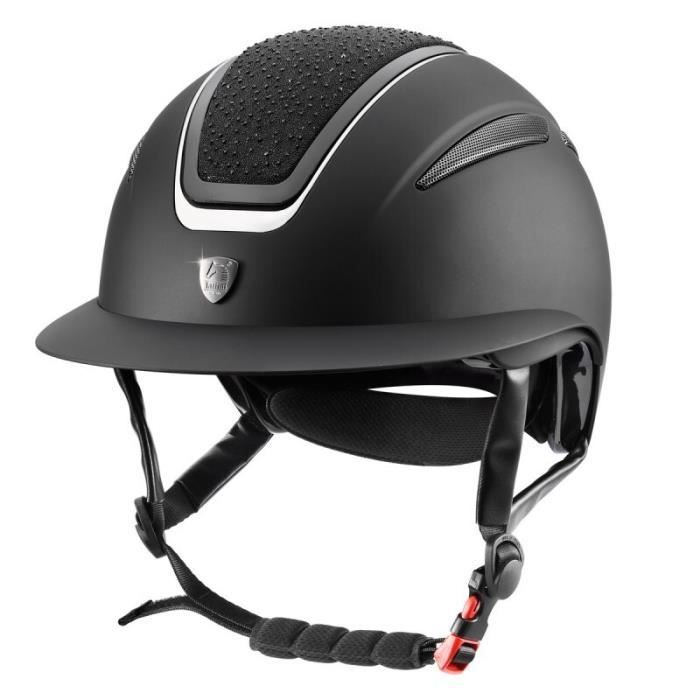 Casque d'équitation Tattini Cassiopea - Noir - M