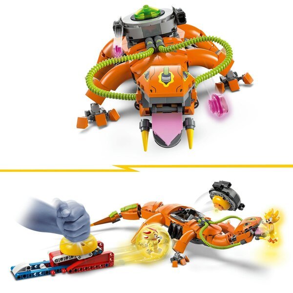 LEGO Sonic The Hedgehog 77003 Super Shadow proti Biolizardu
