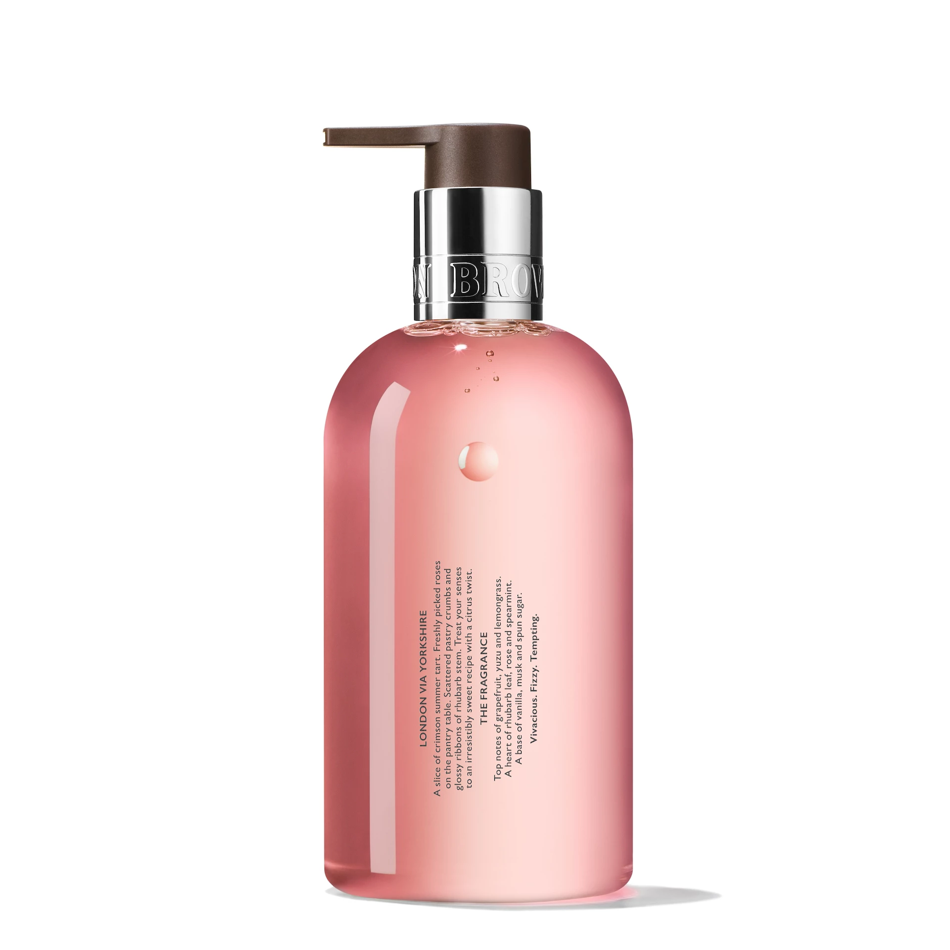 Tekući sapun za ruke s okusom rabarbare i ruže 300 ml - Molton Brown