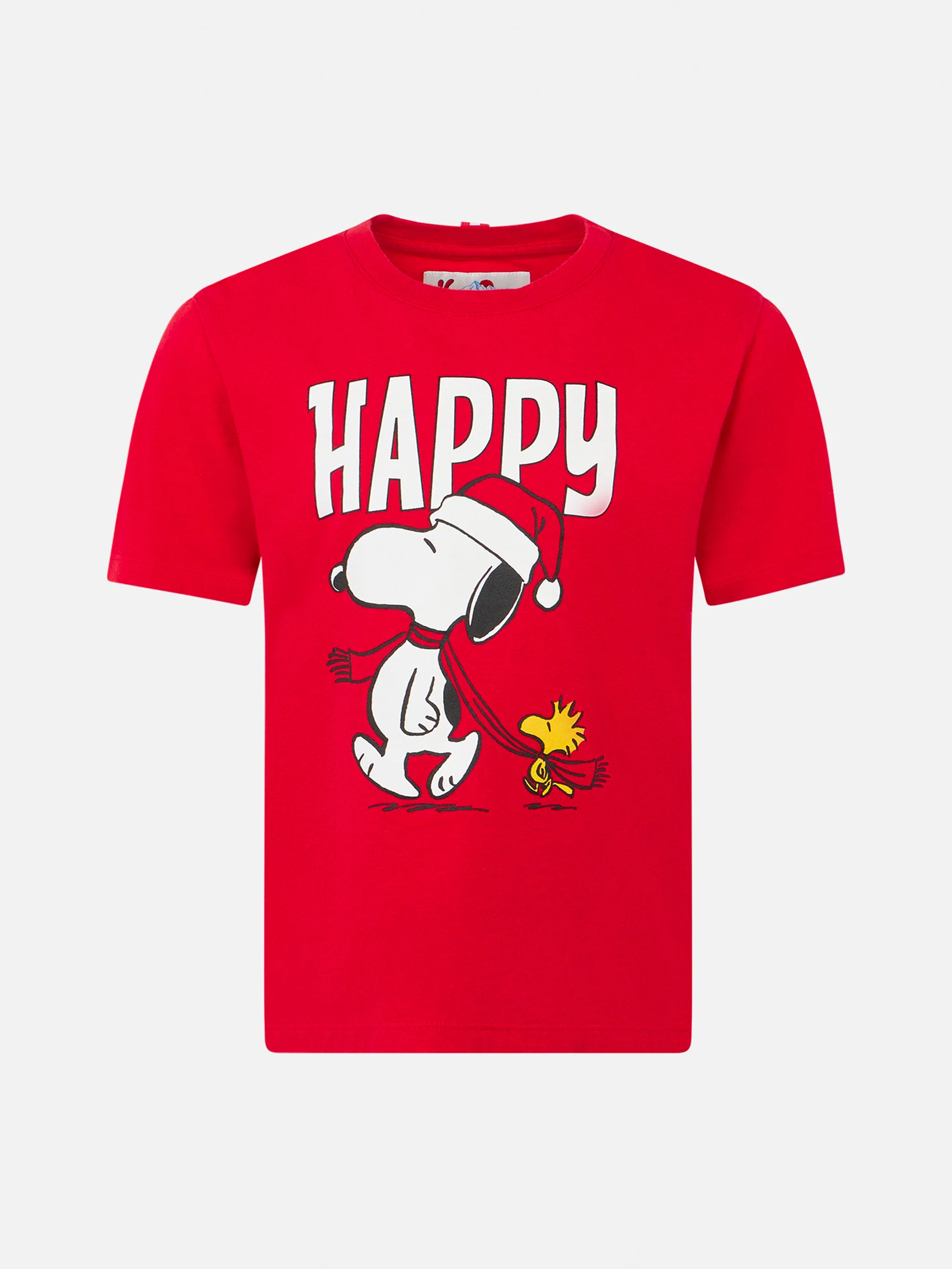 T-shirt van zwaar katoen voor jongens met Snoopy-print | SPEC EDITION