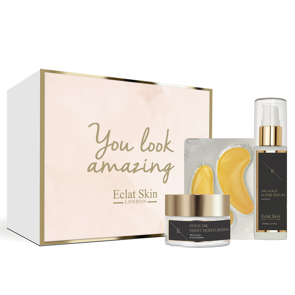 Eclat Skin London Geschenkbox 24K Gold Anti-Falten Retinol Set