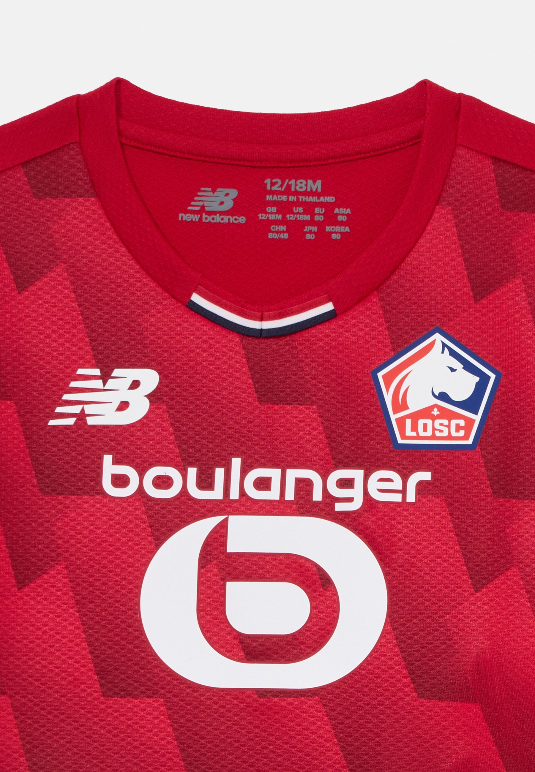 New Balance LILLE LOSC HOME BABY KIT UNISEX SET - Overige accessoires - rood/blauw
