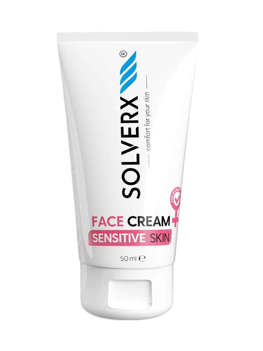 Solverx Sensitive Skin - Krem do twarzy 50ml