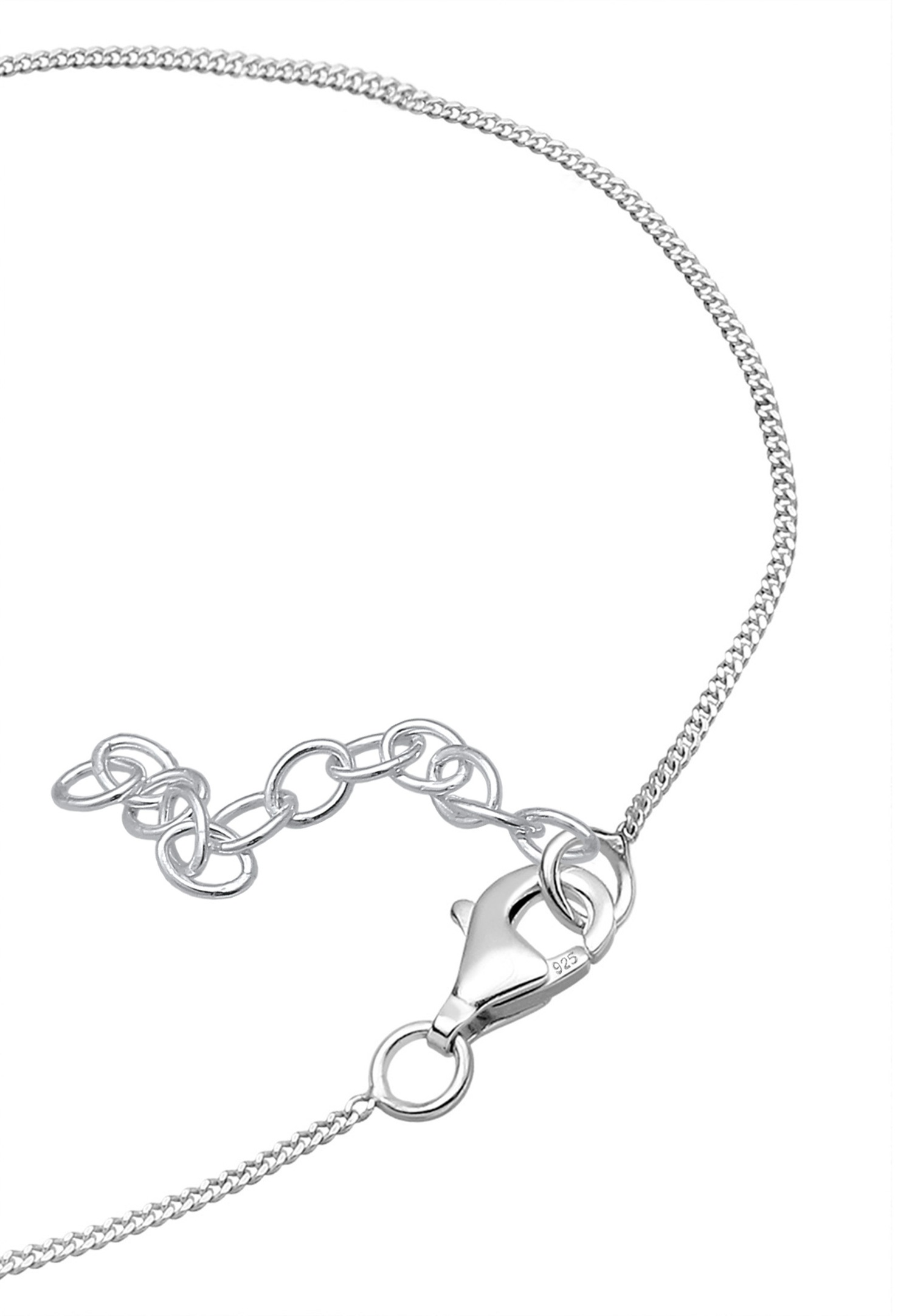 Elli Femmes Cœur Entrelacé Connexion en Argent Sterling 925 Plaqué Or Rose