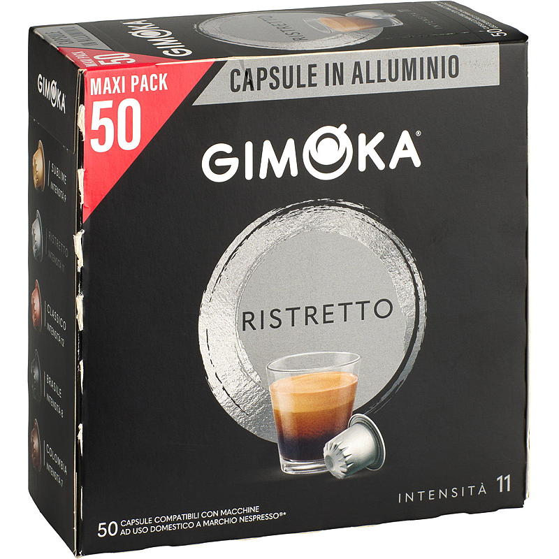 Gimoka Kahvikapselit 50 kpl Ristretto