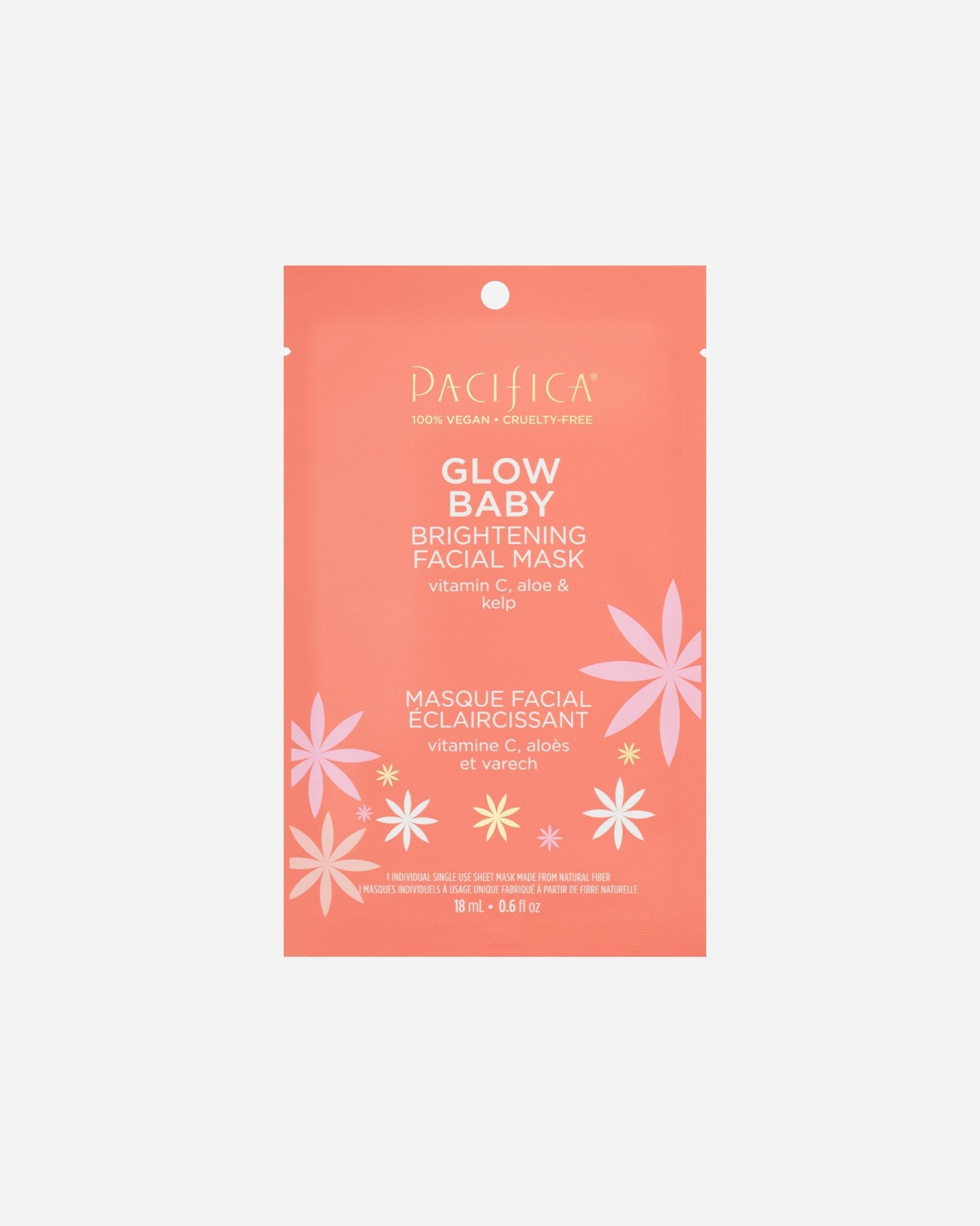 Pacifica Glow Mask Glow Baby осветљујућа маска за лице - 18 мл