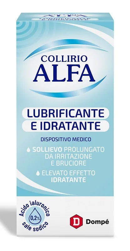 Colírio Alfa 10 ml Colírio hidratante e protetor