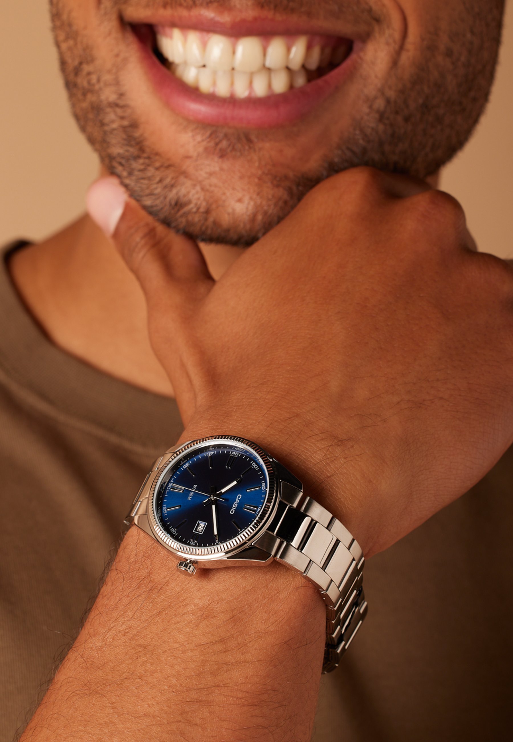 Casio horloge - zilverkleurig