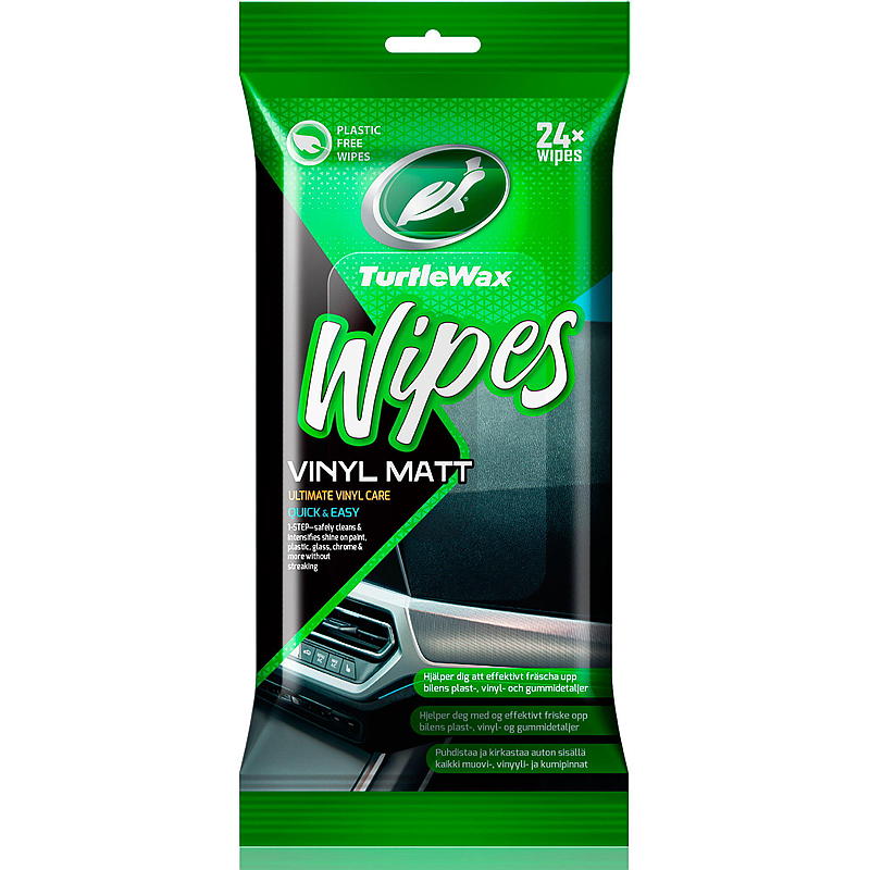 Turtle Wipes Vinyl-Matt-Flachpackung, Turtle Wax