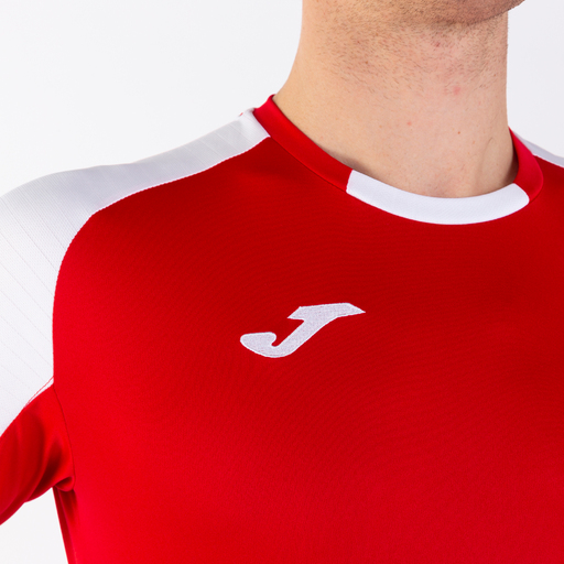  Joma Essential Kortärmad T-shirt Röd Vit
