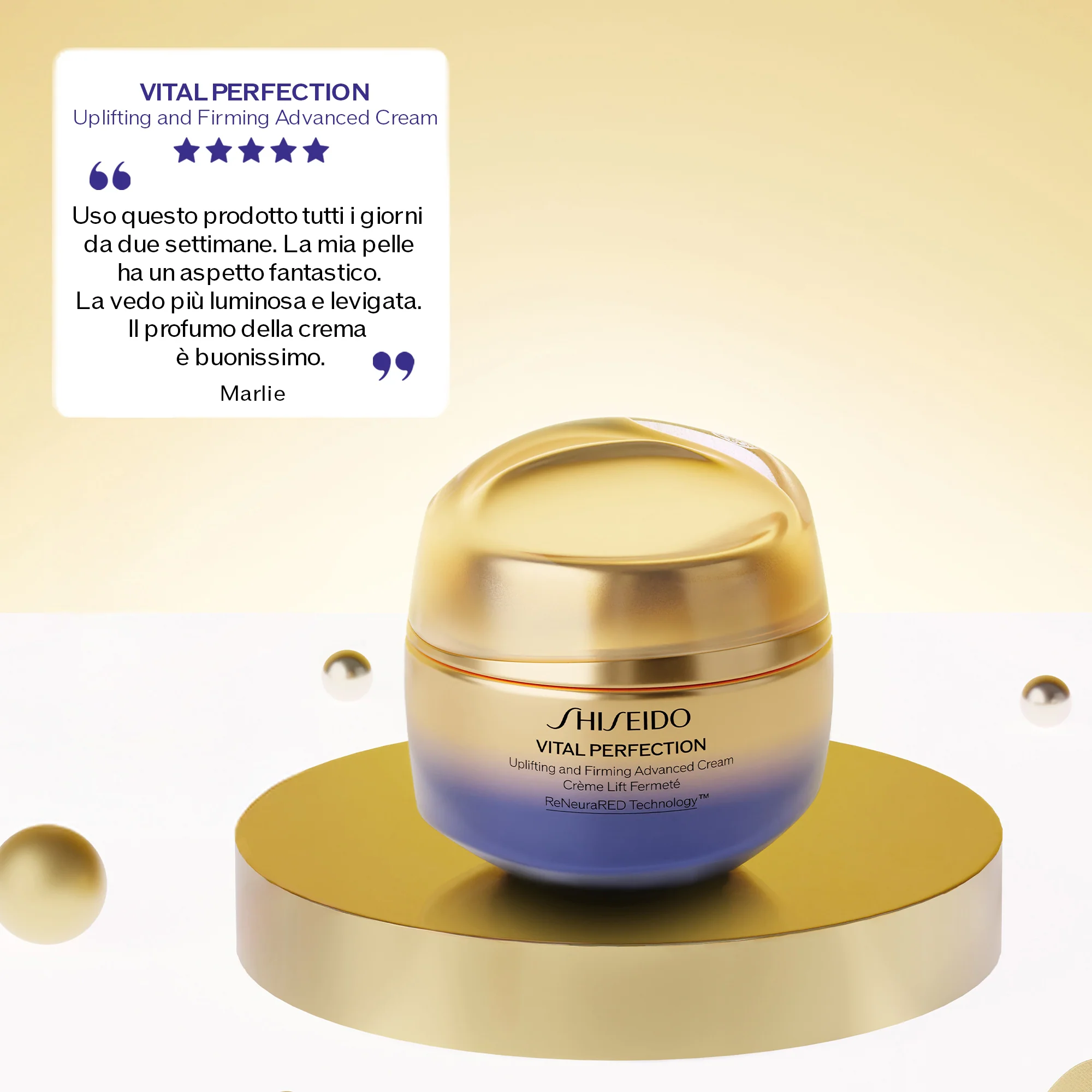 Vital Perfection Vpn U&F Advanced Holiday Kit - Cofanetto Lifting, Crema viso giorno lifting