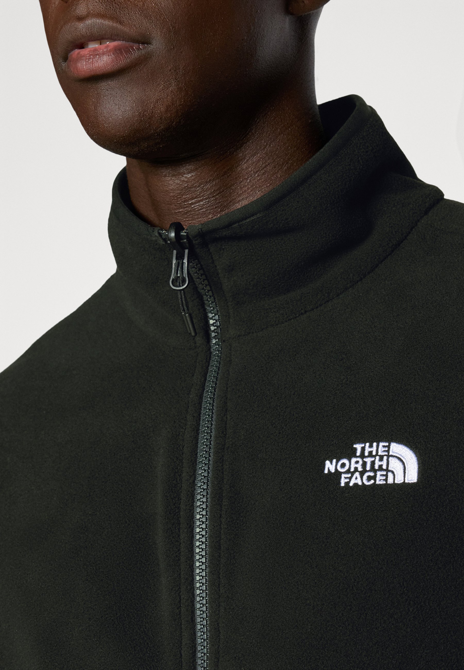 The North Face M GLACIER FLEECE JACKET - Fleecejack - zwart