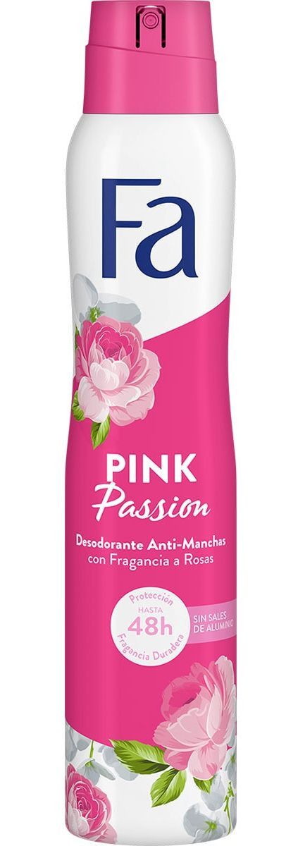 Pink Passion dezodorants aerosols Dezodorants aerosols