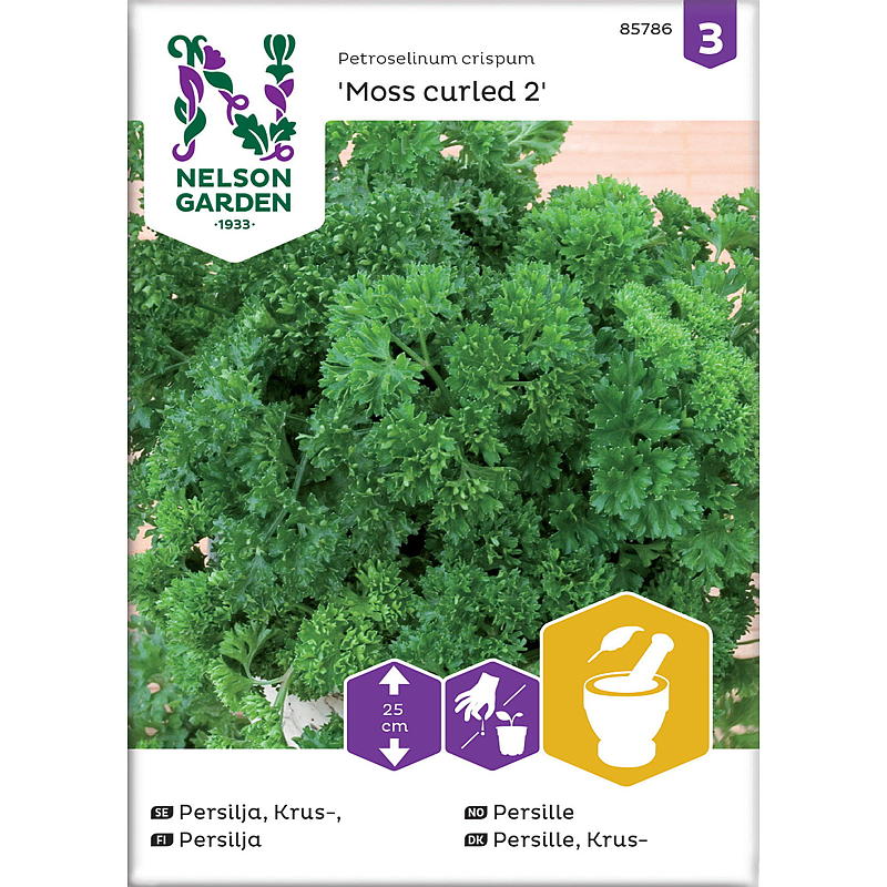 Nelson Garden Seeds Persiljemugg -, Moss Lockigt 2 st.