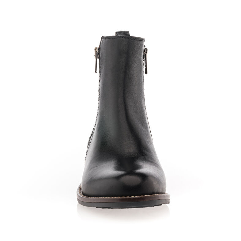 Schwarze Damenstiefel / Stiefeletten
