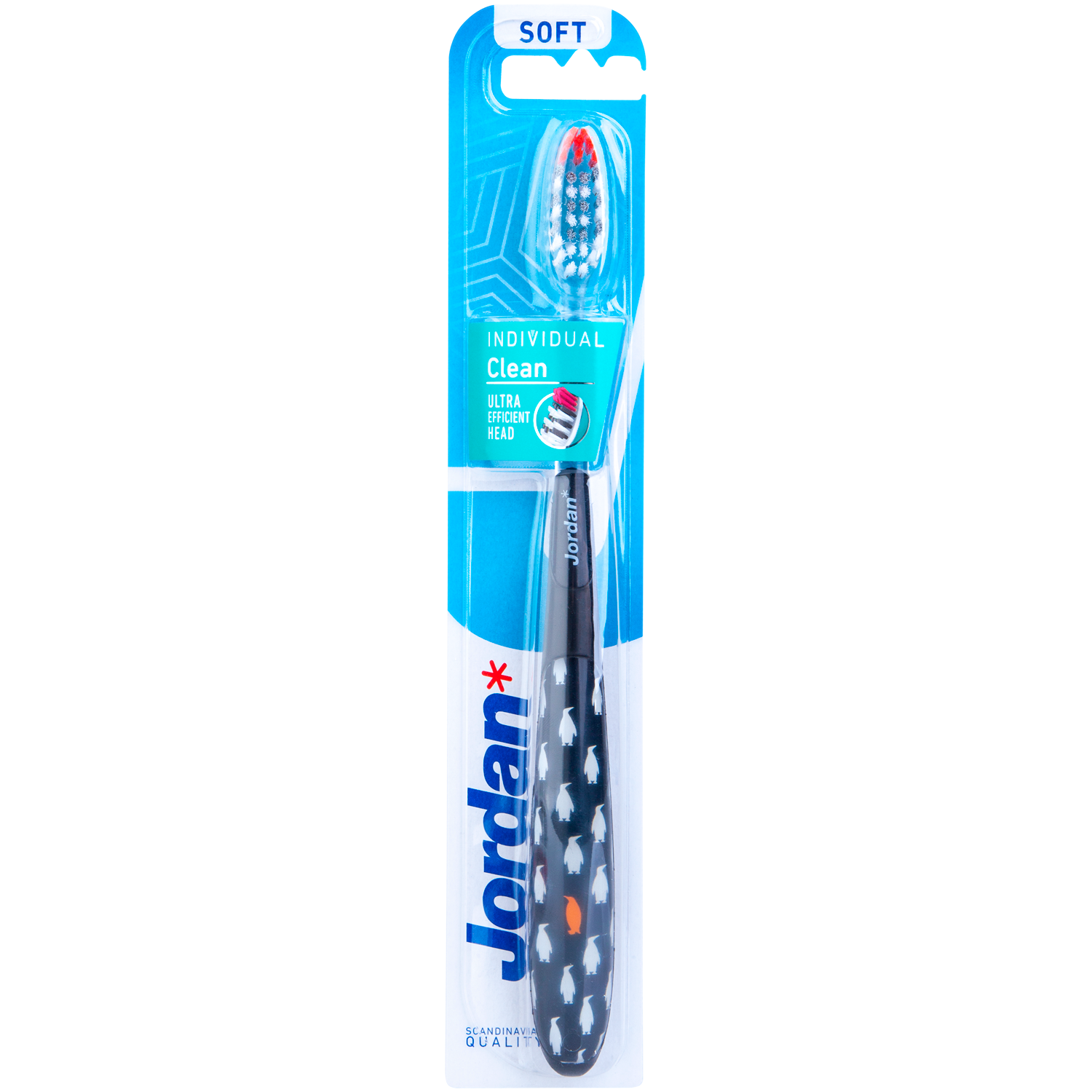 Cepillo de dientes Jordan, 1 unidad, limpieza individual