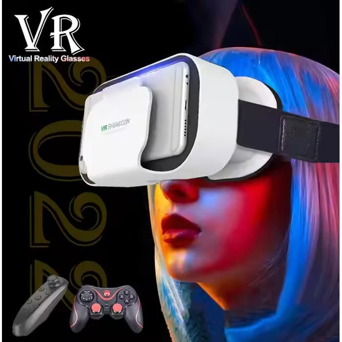 Virtual Reality Headset - RNCYN - 360° - HD - Movies and Mobile Games - VR Glasses - Polarized