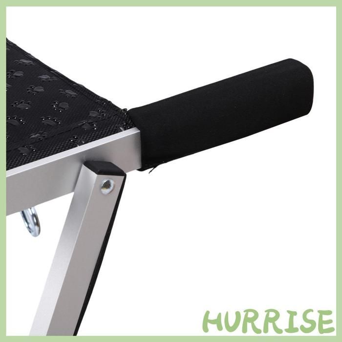 Escaleras para perros Garosa para coche, escaleras para perros grandes, rampa plegable de aleación para motocicleta