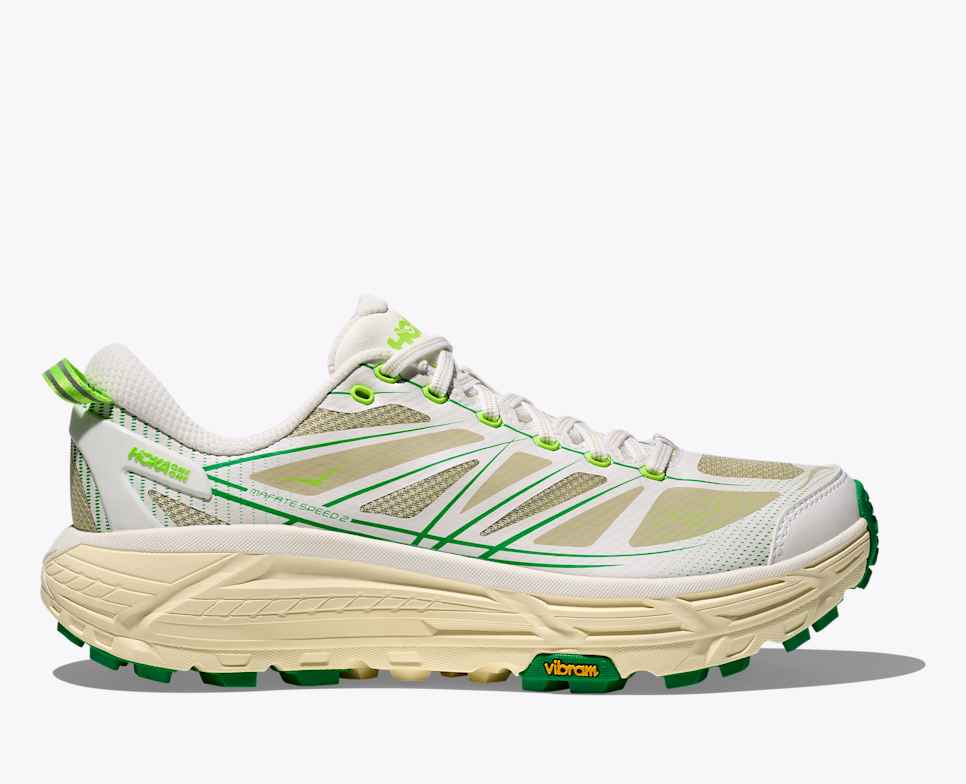 HOKA Mafate Speed 2 Weiß / Frisch gemähtes Gras