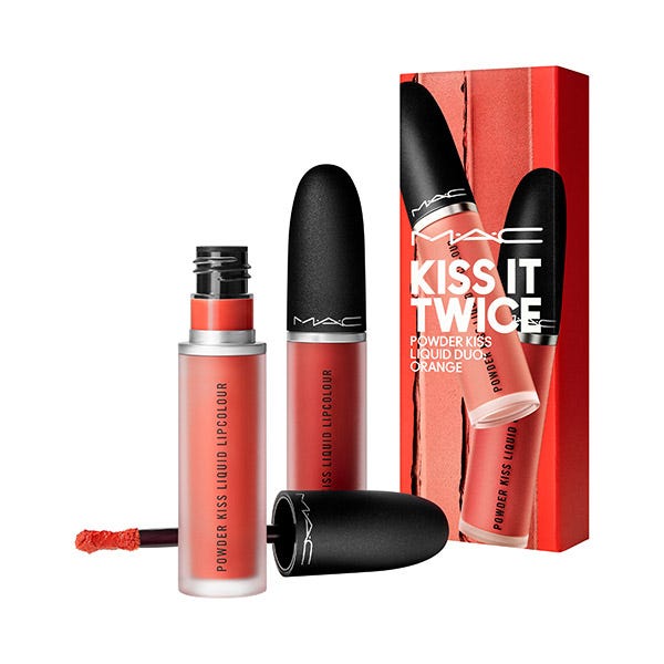 Kiss It Twice Κιτ Πούδρας σε Υγρό Διπλό