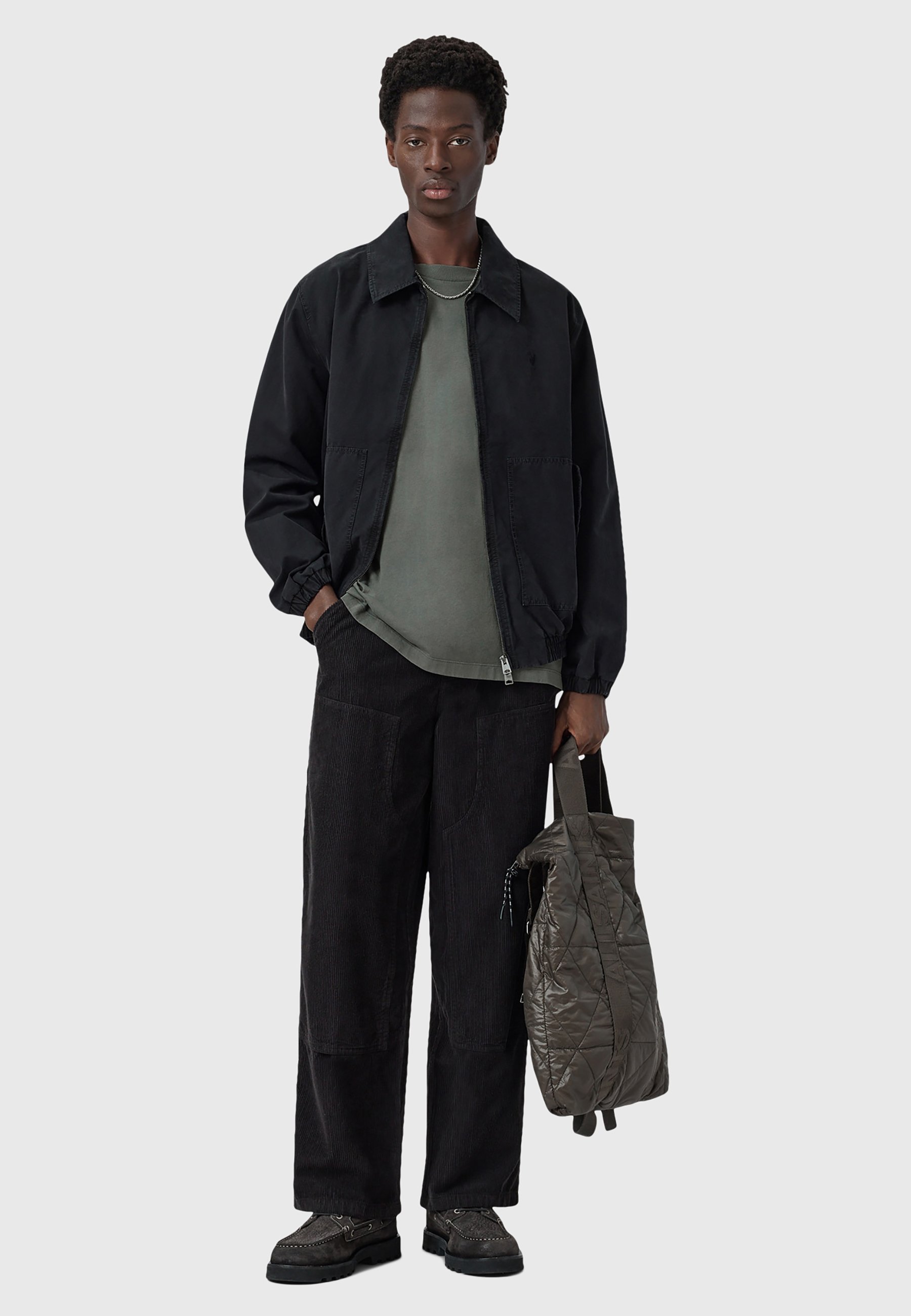 T-shirt imprimé AllSaints FUTURE CREW - Vert gastor