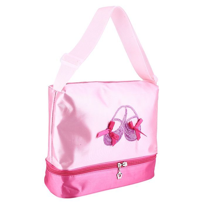 Bolso de ballet para niñas, bolso de bailarina infantil, bolso de hombro de baile con lentejuelas