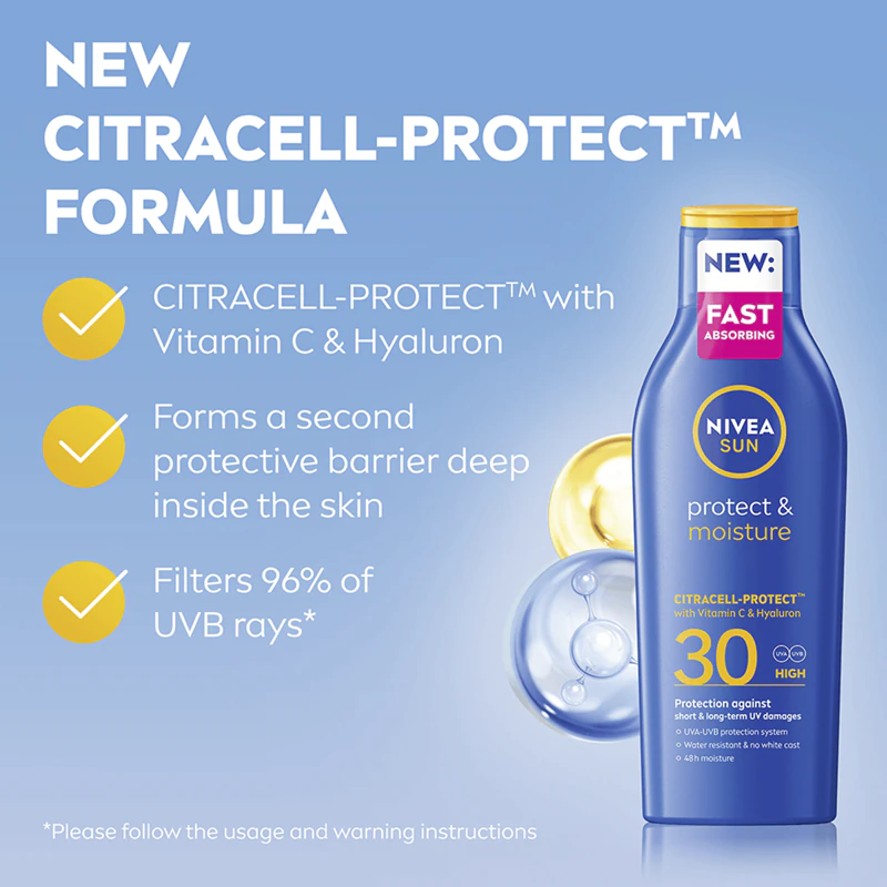 NIVEA SUN Hydratačný opaľovací krém SPF 30