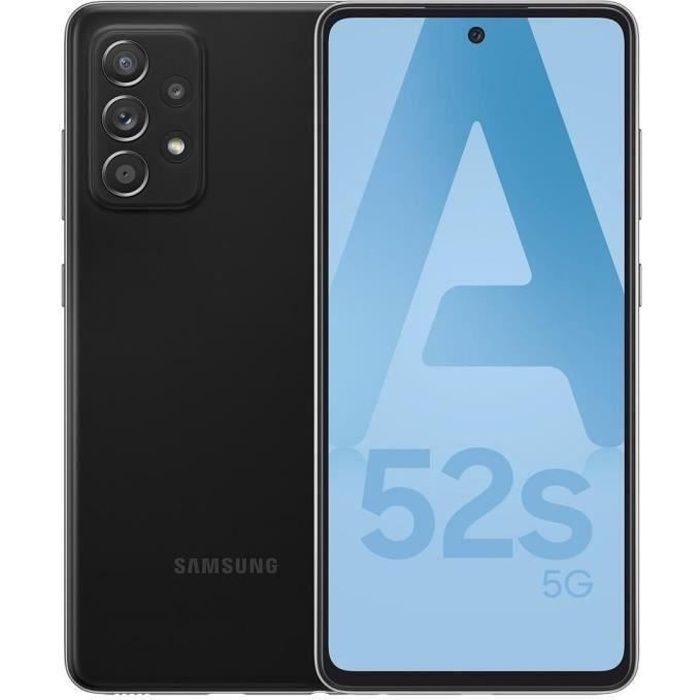 SAMSUNG Galaxy A52s 128GB 5G Negro (2021) - Reacondicionado - Buen estado