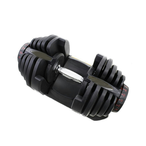  nastaviteľné činky Power Dumbbells 5-40 kg (pár) s úložným stojanom Ozio Fitness