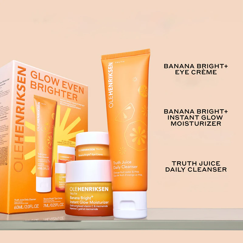 Conjunto de cuidados faciais OLEHENRIKSEN Glow Even Brighter
