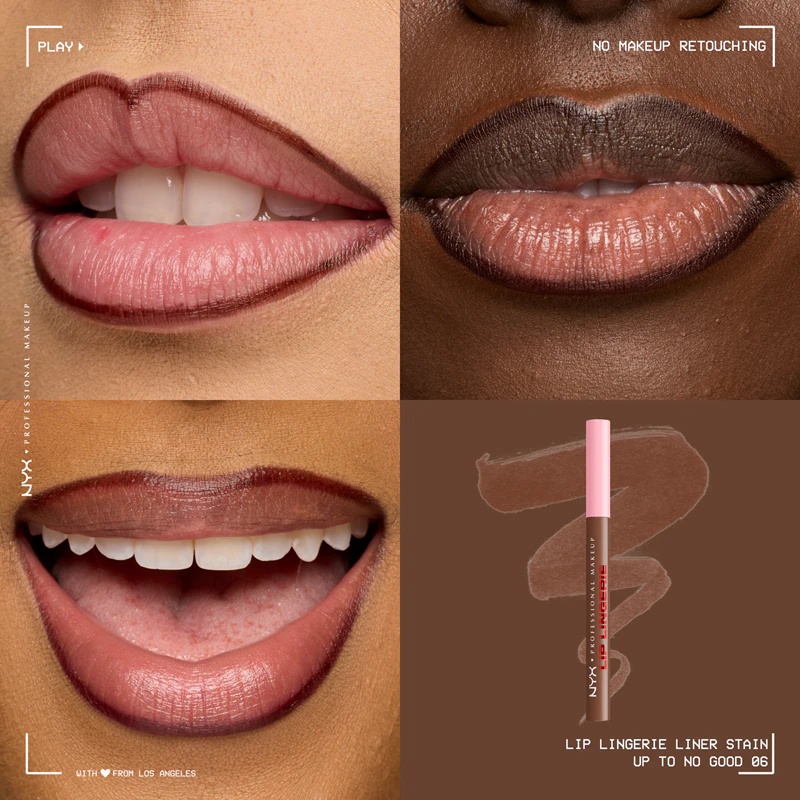 Črtalo za ustnice NYX Professional Makeup Lip Lingerie za dolgotrajen učinek
